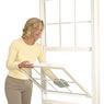 Double Hung Window Tilt in for Easy Cleaning